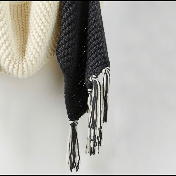 NWOT Anthropologie Marcella Colorblocked Scarf - Picture 2 of 4